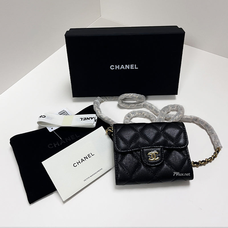 Chanel 클레식 체인 달린 미니백 (M)
